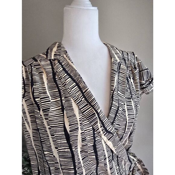 Nine West Wrap Top Sz XL - Picture 2 of 8